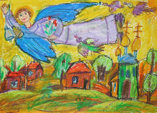 Нарисуй св. Покров для детей. Троица детские рисунки. Рисунок на тему праздника Троицы. Праздник Троица рисунок.